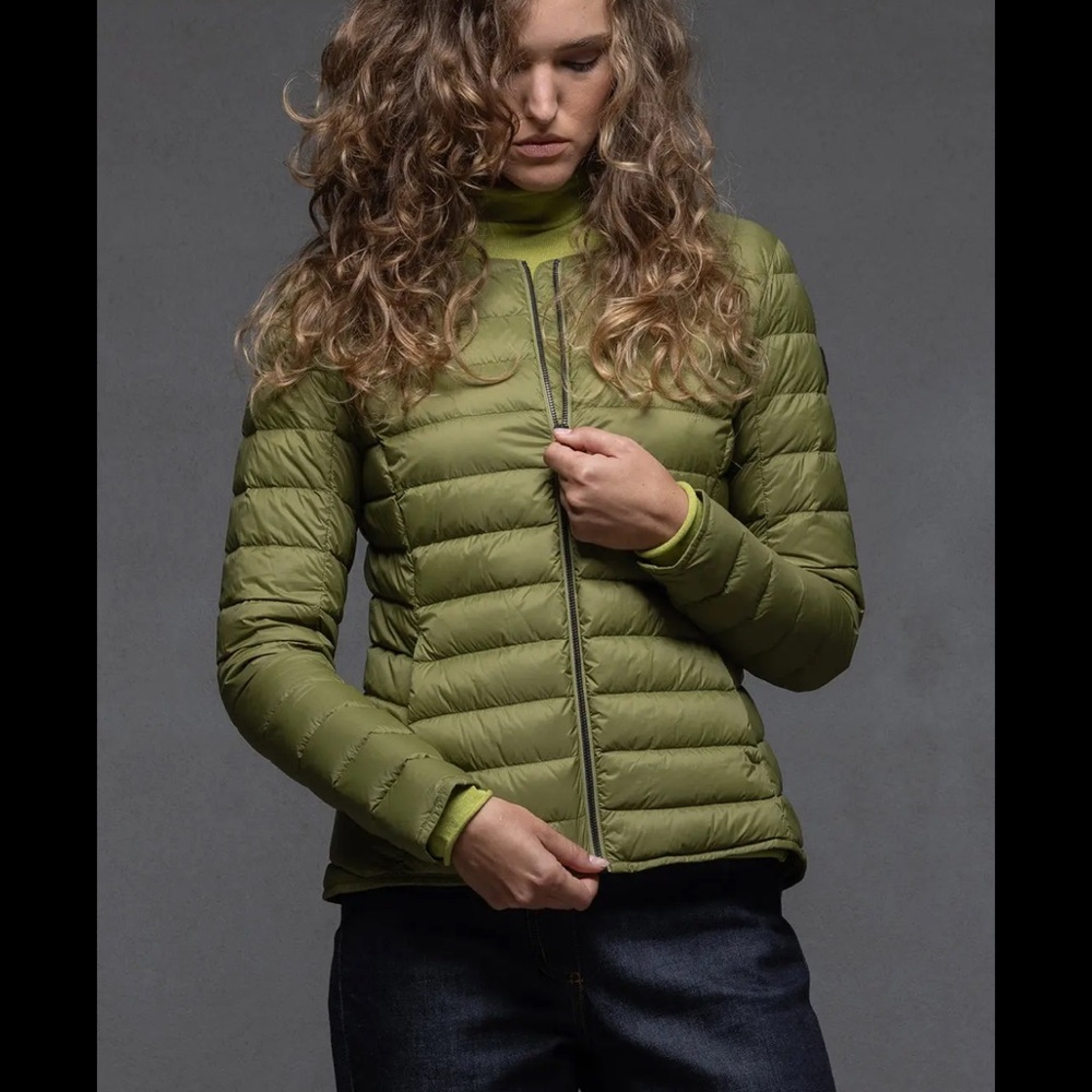 Scandinavan explorer Olive Green Quilted Women's Jacket